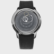 BEAUBLEU Seconde Française 19.24 Anthracite Gray Steel Leather