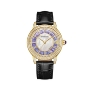 SHANGHAI WATCH MODERNE LADY MOTHER OF PEARL YELLOW GOLD