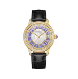 SHANGHAI WATCH MODERNE LADY MOTHER OF PEARL YELLOW GOLD