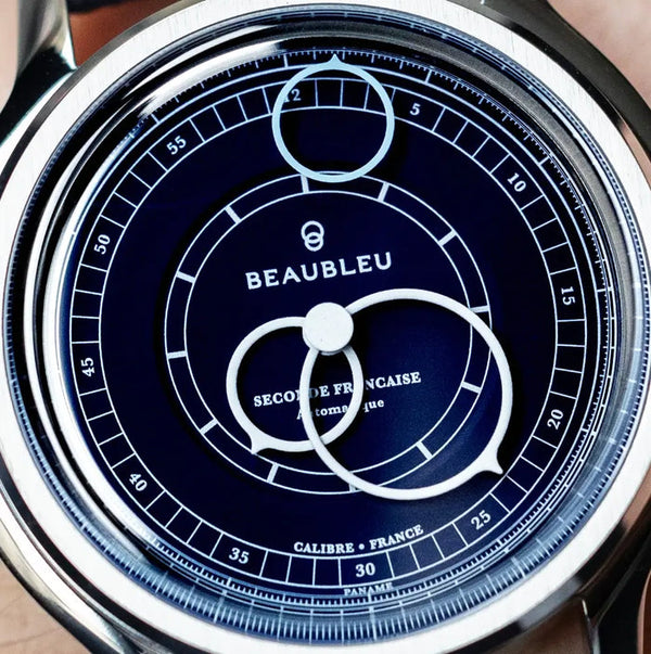 BEAUBLEU Seconde Française 19.24 Midnight Blue - Red Army Watches 