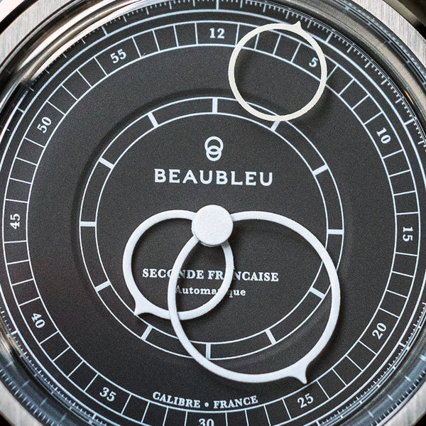 BEAUBLEU Seconde Française 19.24 Anthracite Gray - Red Army Watches 