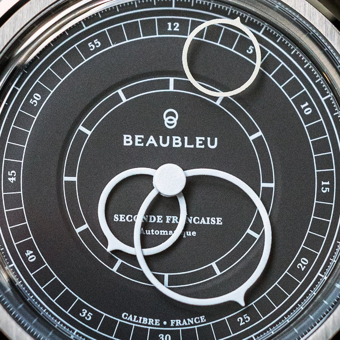 BEAUBLEU Seconde Française 19.24 Anthracite Gray - Red Army Watches 