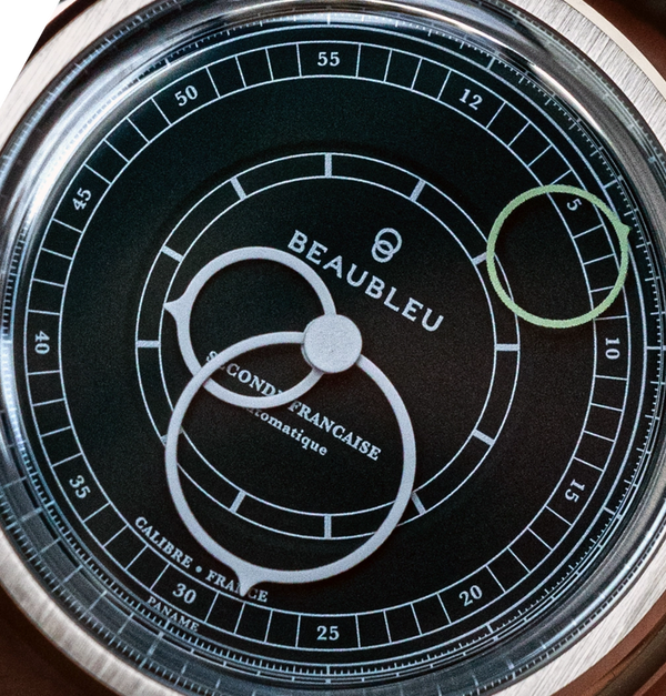 BEAUBLEU Seconde Française 19.24 Imperial Green - Red Army Watches 