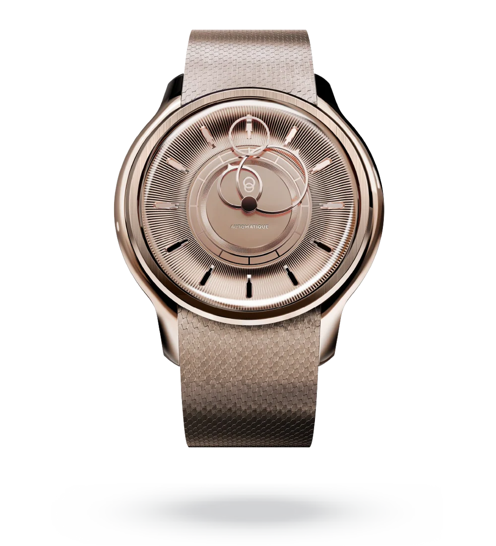 BEAUBLEU La Pièce n°2 - Rose Gold - Red Army Watches 