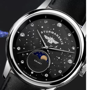 STURMANSKIE GALAXY DARK BLUE WOMEN'S WATCH SS - Red Army Watches 