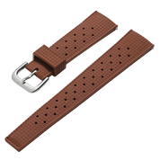 BALTIC Rubber FKM strap Brown - Red Army Watches 