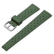 BALTIC Rubber FKM strap Green - Red Army Watches 