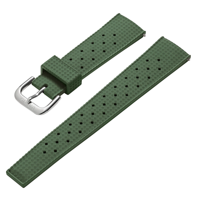 BALTIC Rubber FKM strap Green