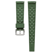 BALTIC Rubber FKM strap Green - Red Army Watches 