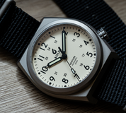 BOLDR Venture Ivory White - Red Army Watches 