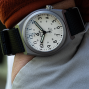 BOLDR Venture Ivory White - Red Army Watches 