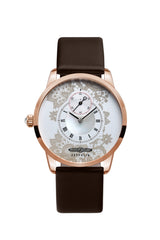 ZEPPELIN VIKTORIA LUISE SILVER MOTHER OF PEARL QUARTZ 7331-5