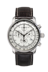 ZEPPELIN 100 JAHRE CHRONO SILVER QUARTZ 7680-1