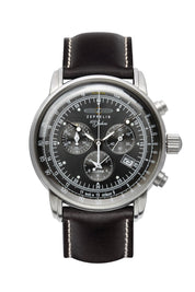 ZEPPELIN 100 JAHRE CHRONO BLACK DIAL QUARTZ 7680-2