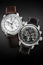 ZEPPELIN 100 JAHRE CHRONO BLACK DIAL QUARTZ 7680-2