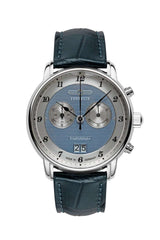 ZEPPELIN FRIEDRICHSHAFEN CHRONO BLUE DIAL QUARTZ 8584-3