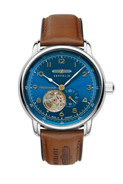 ZEPPELIN MEDITERANEE AZURE BLUE DIAL AUTOMATIC 9666-3