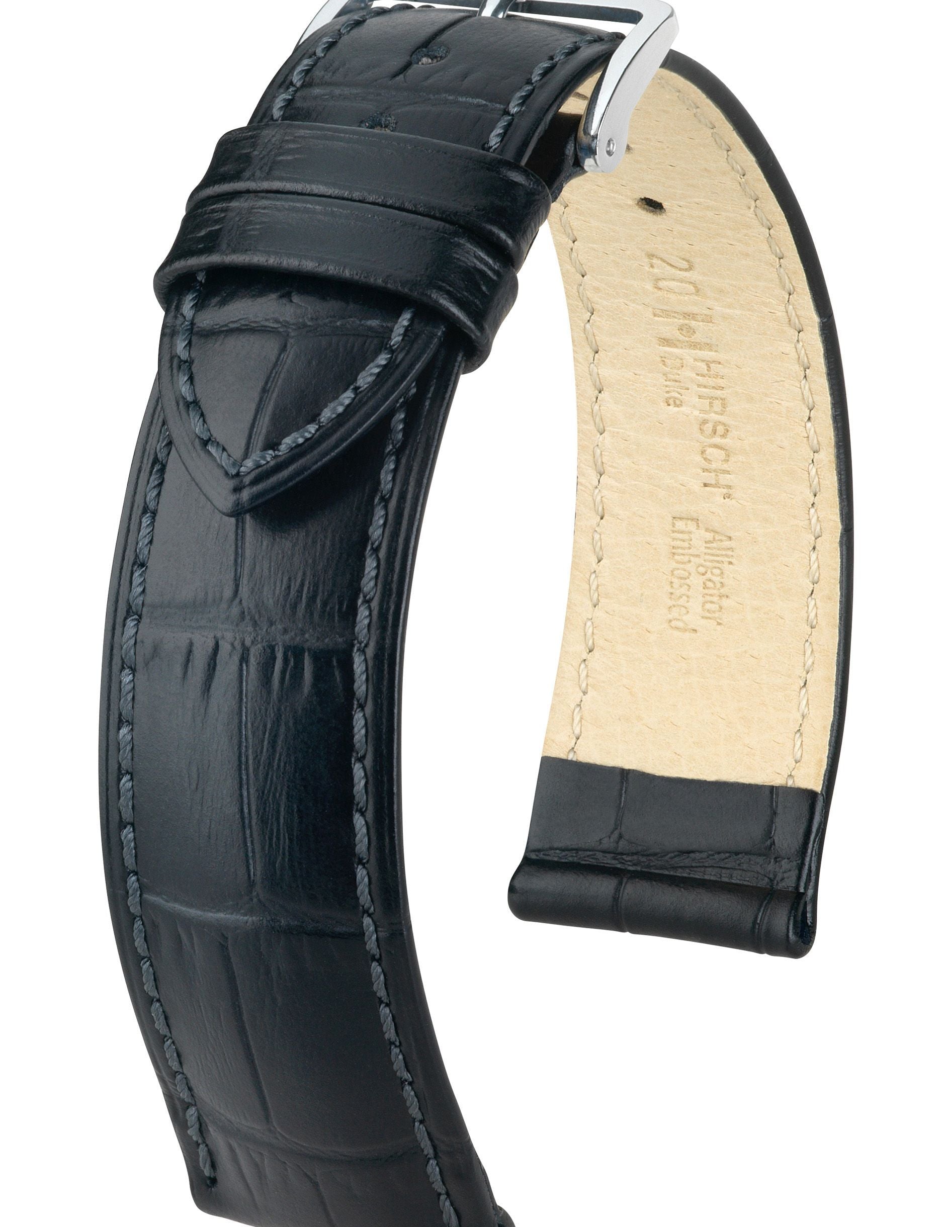 HIRSCH DUKE BLACK | WITH QUICK RELEASE 01028050-2-28 Red Army Watches 