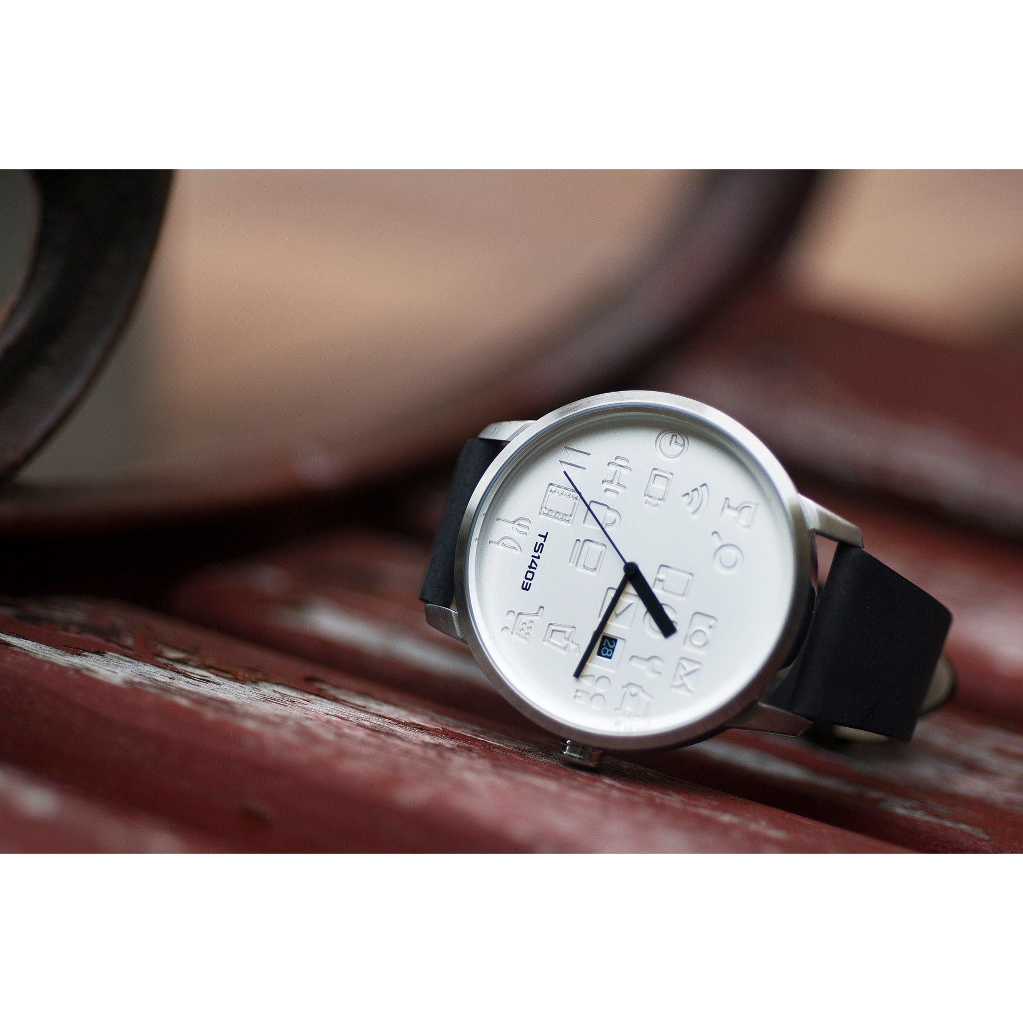 TACS Daily Icon Black - Red Army Watches Malaysia