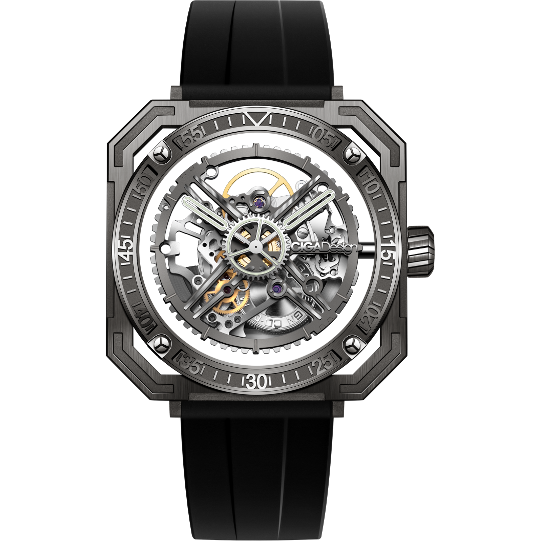 CIGA Design M-Series Magician Titanium Automatic - Red Army Watches 