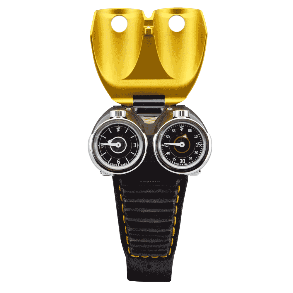 AZIMUTH Twin Turbo Yellow - Red Army Watches Malaysia