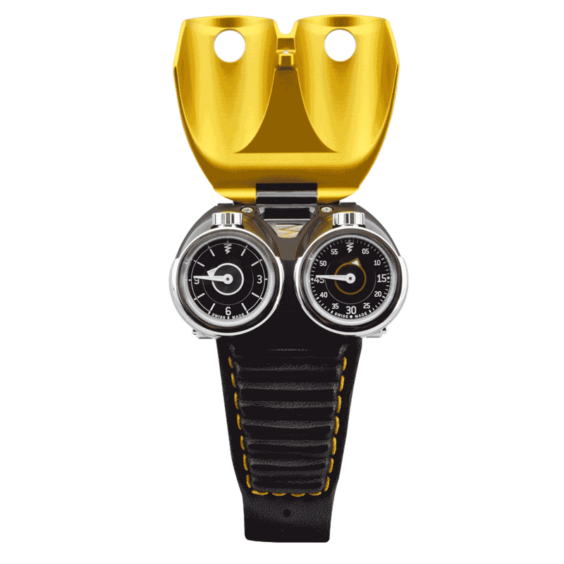 AZIMUTH Twin Turbo Yellow - Red Army Watches Malaysia