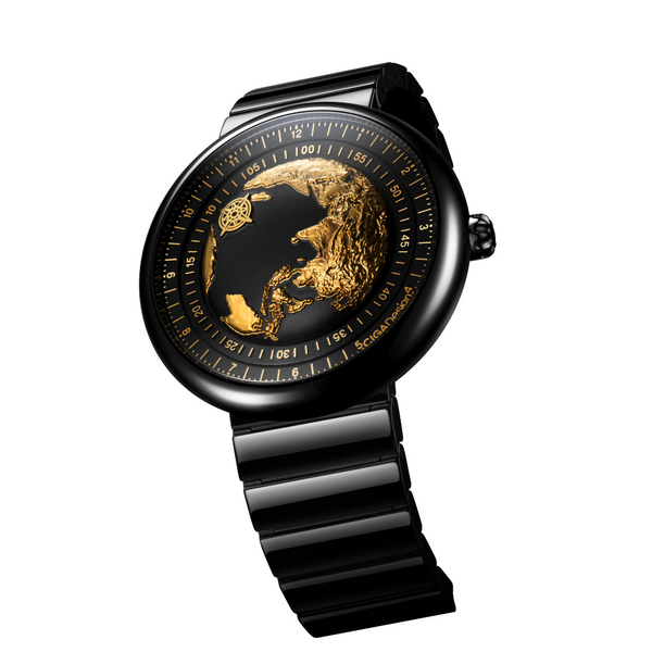 CIGA Design U-Series Blue Planet Mechanical Watch- Gliding Version - Red Army Watches 
