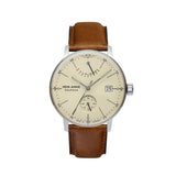 IRON ANNIE MEN'S AUTOMATIC WATCH WITH POWER RESERVE INDICATOR AND LEATHER STRAP 5060-5