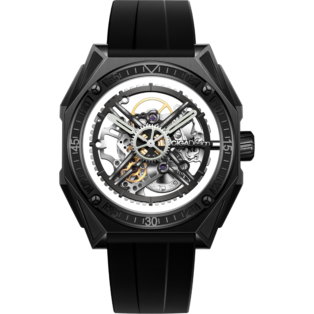 CIGA Design M-Series Magician DLC Titanium Manual - Red Army Watches 