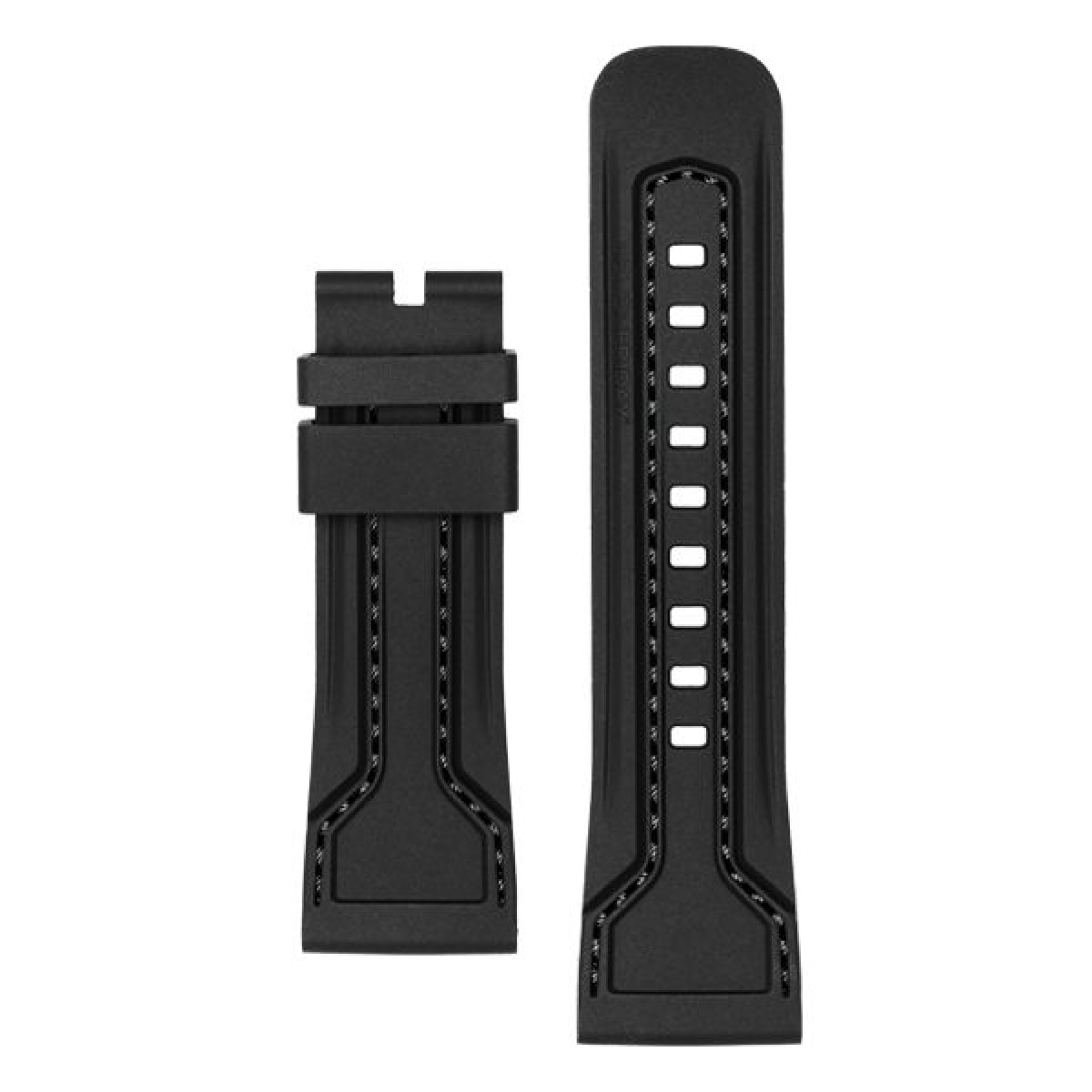 SEVENFRIDAY Strap SILICONE, BLACK (SF-STRAP-051) - Red Army Watches 