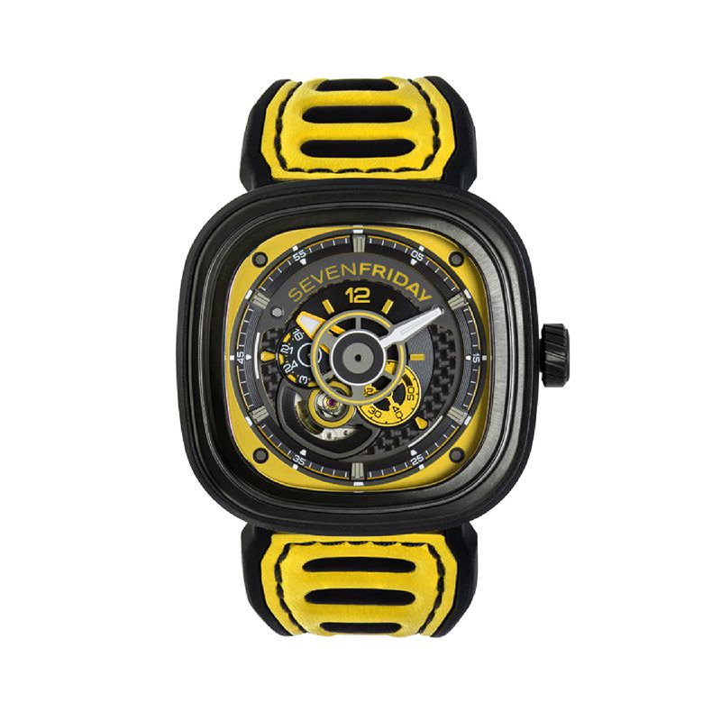 SEVENFRIDAY P3B/03 "RACING TEAM YELLOW" - Red Army Watches 