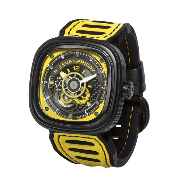 SEVENFRIDAY P3B/03 "RACING TEAM YELLOW" - Red Army Watches 