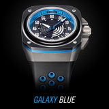 GORILLA Fastback Titanium Galaxy Blue (Bi-color) - Red Army Watches Malaysia