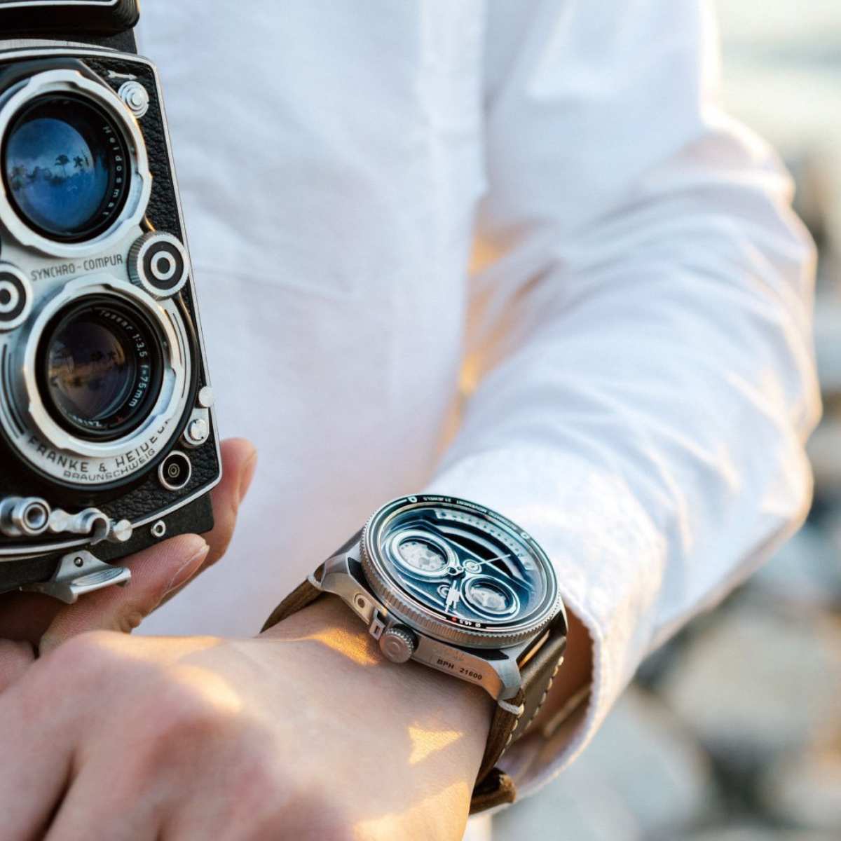 TACS ATL TS2002A - Modern Silver - Red Army Watches