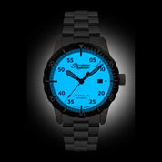 ZEPPELIN MEN'S AUTOMATIC WATCH WITH DATE AND METAL STRAP - Red Army Watches 