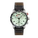 ZEPPELIN EUROFIGHTER CHRONO BEIGE WITH NIGHT GLOW QUARTZ 7298-5