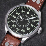 LACO PILOT WATCHES BASIC AACHEN 42 MM AUTOMATIC - Red Army Watches 