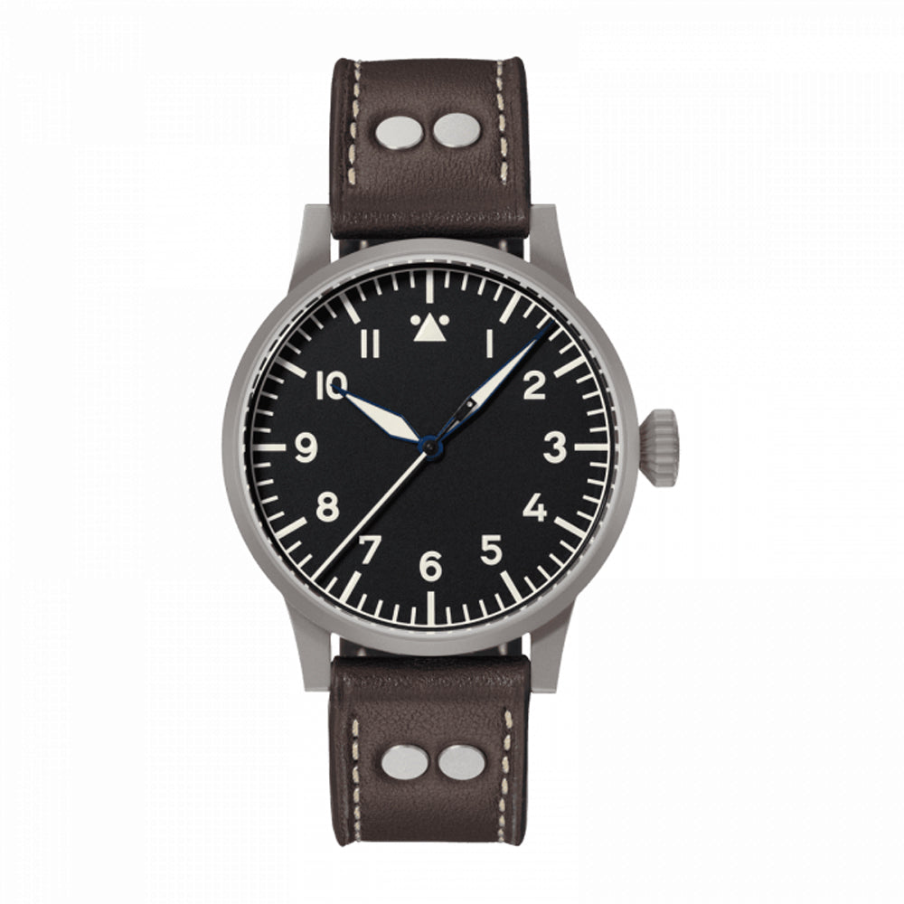 LACO PILOT WATCH ORIGINAL MEMMINGEN 42 MM HANDWINDING - Red Army Watches 