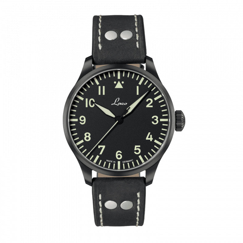 LACO PILOT WATCHES BASIC ALTENBURG 42 MM AUTOMATIC - Red Army Watches 