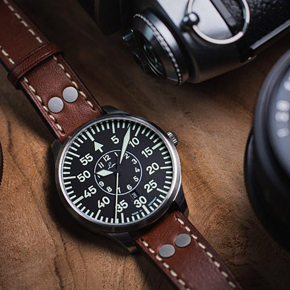 LACO PILOT WATCHES BASIC ZÜRICH 2 D 40 MM QUARTZ - Red Army Watches 
