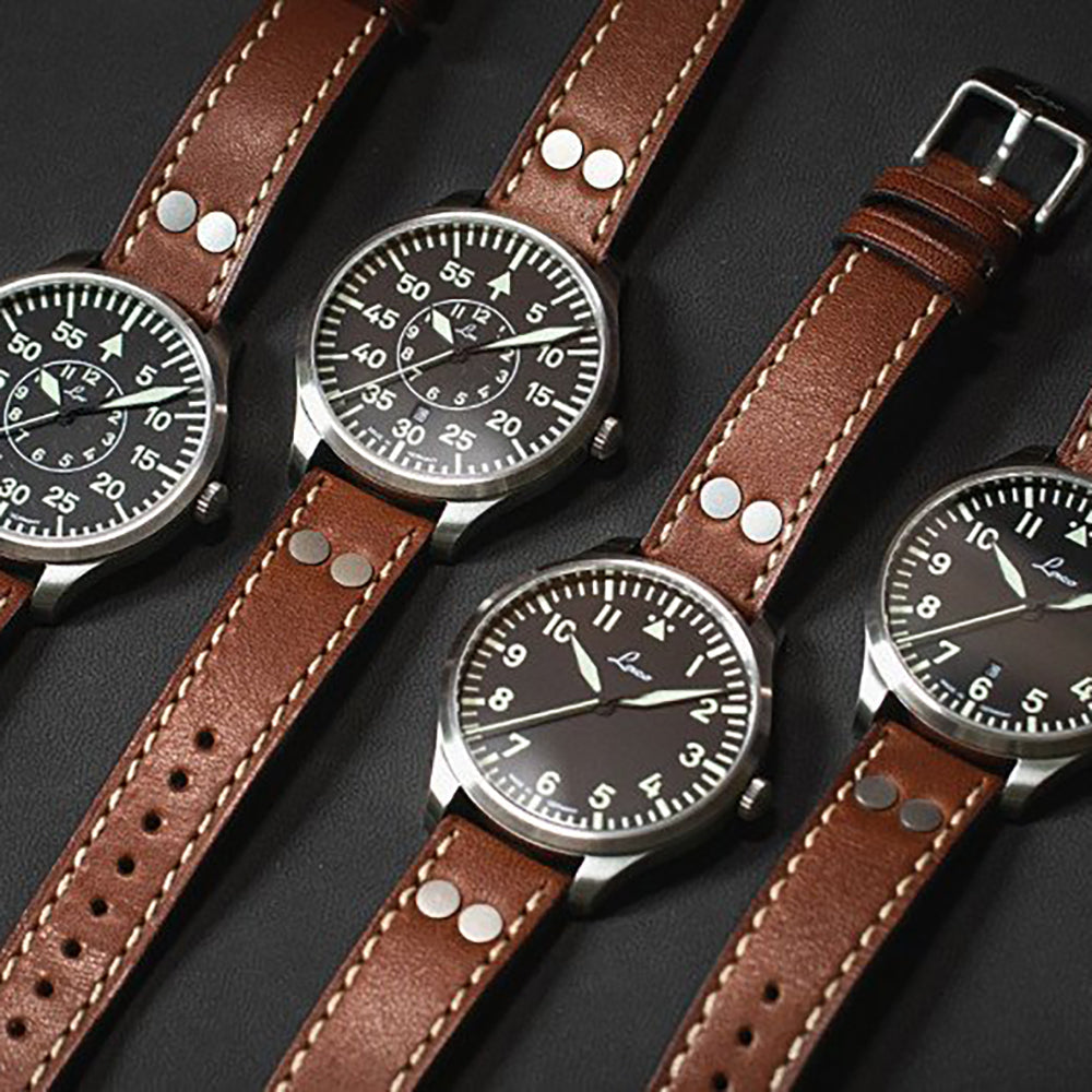 LACO PILOT WATCHES BASIC ZÜRICH 2 D 40 MM QUARTZ - Red Army Watches 
