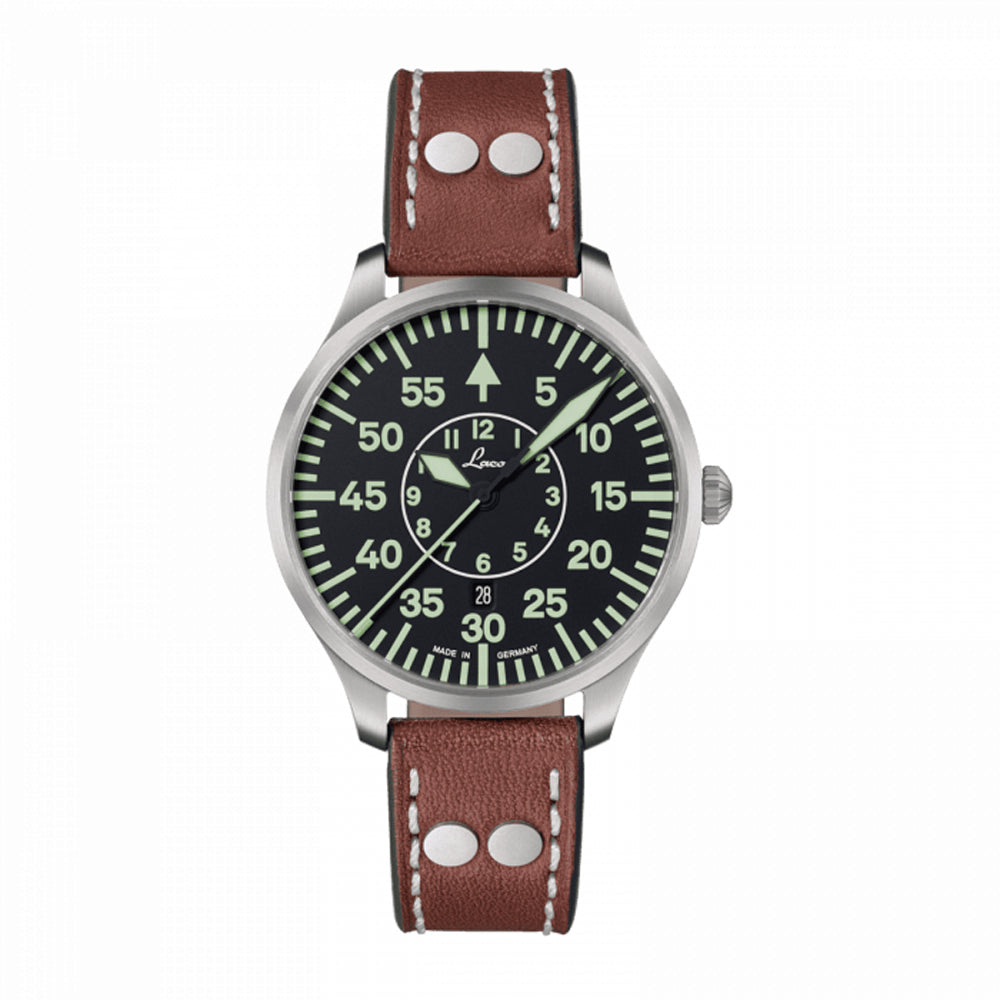 LACO PILOT WATCHES BASIC ZÜRICH 2 D 40 MM QUARTZ - Red Army Watches 