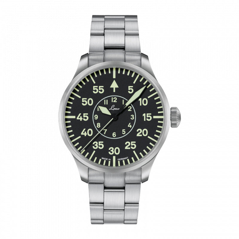 LACO PILOT WATCHES BASIC AACHEN MB 42 MM AUTOMATIC - Red Army Watches 