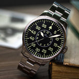 LACO PILOT WATCHES BASIC AACHEN MB 42 MM AUTOMATIC - Red Army Watches 