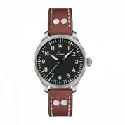 LACO PILOT WATCHES BASIC AUGSBURG 39 MM AUTOMATIC - Red Army Watches 