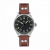 LACO PILOT WATCHES BASIC AUGSBURG 39 MM AUTOMATIC - Red Army Watches 