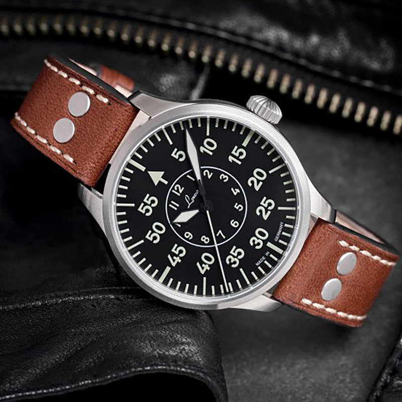 LACO PILOT WATCHES BASIC AACHEN 39 MM AUTOMATIC - Red Army Watches 