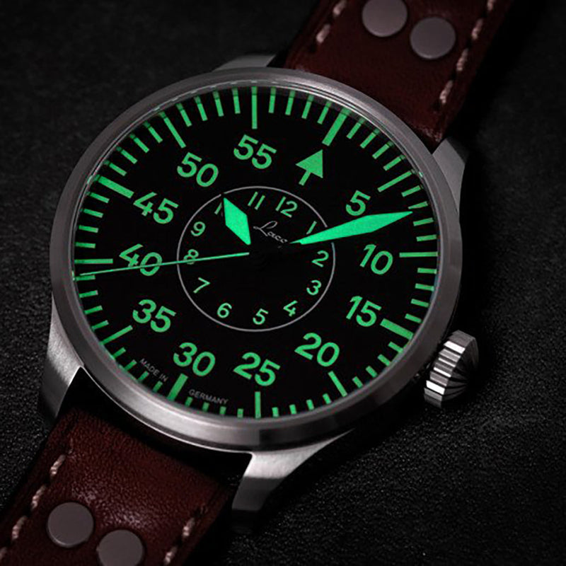 LACO PILOT WATCHES BASIC AACHEN 39 MM AUTOMATIC - Red Army Watches 