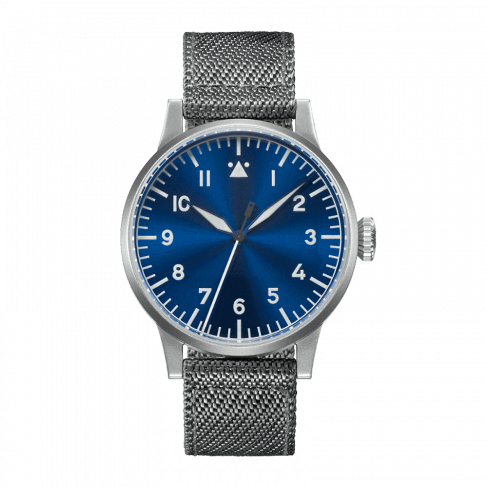 LACO PILOT WATCH ORIGINAL MÜNSTER BLAUE STUNDE 42 MM AUTOMATIC - Red Army Watches 