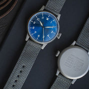 LACO PILOT WATCH ORIGINAL MÜNSTER BLAUE STUNDE 42 MM AUTOMATIC - Red Army Watches 